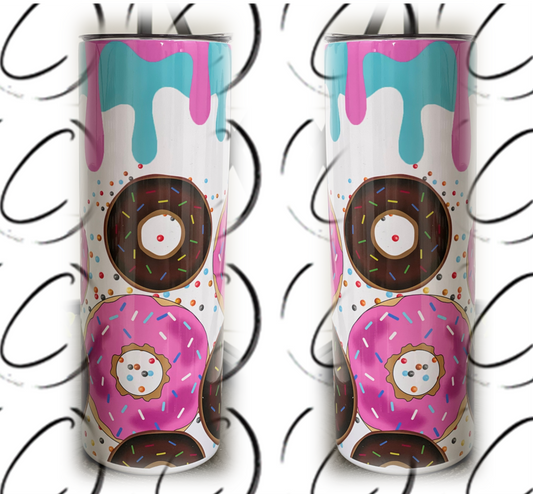 Dripping Donuts 20oz Skinny Tumbler