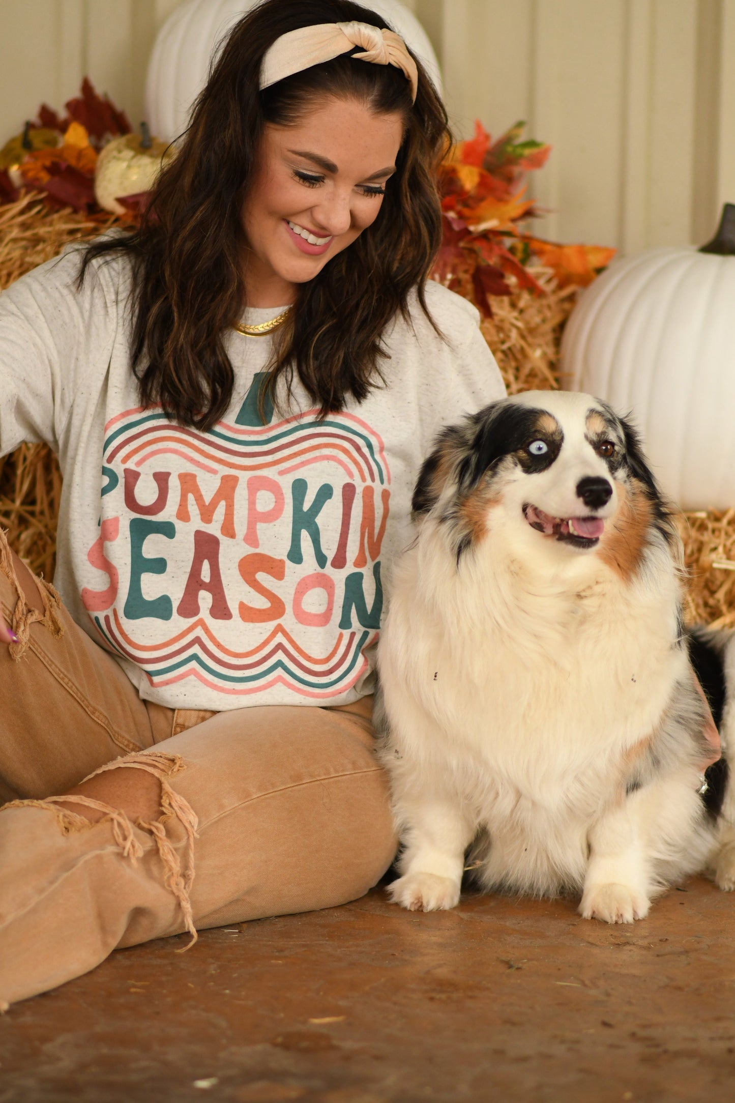 Pumpkin Season Retro Tee