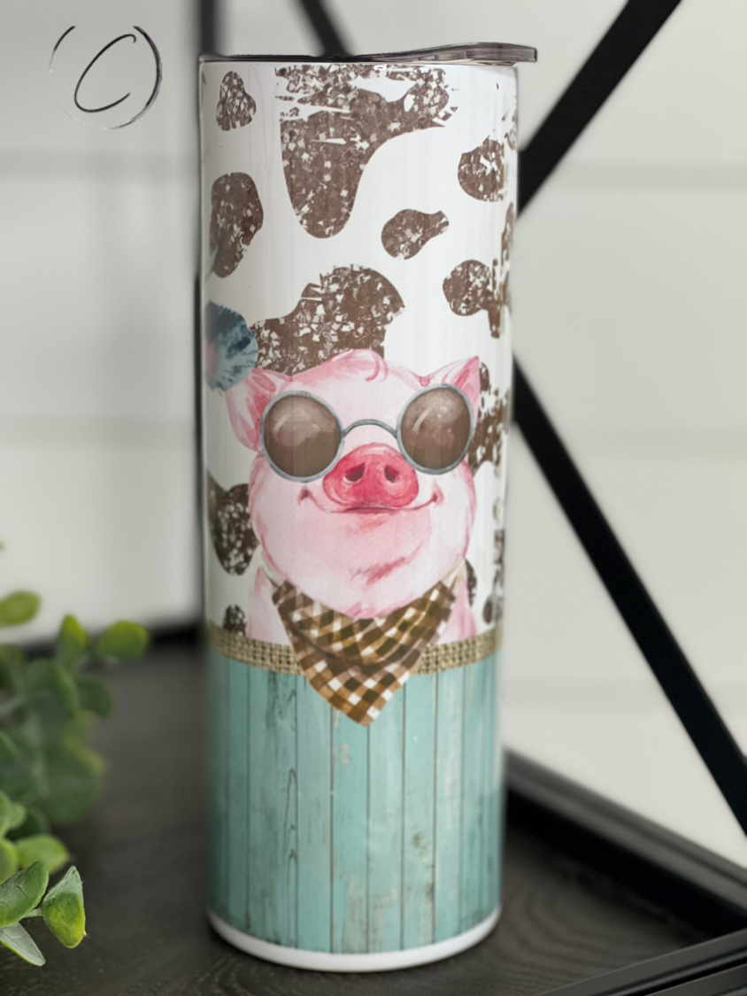 Farm Animal Friends 20oz Skinny Tumbler