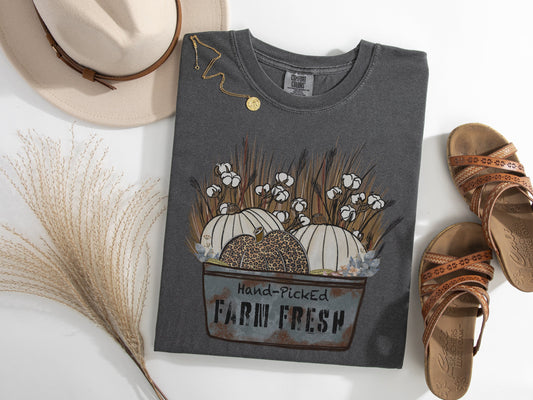 Farm Fresh Pumpkin Graphic Tee