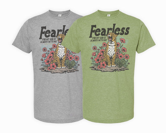 Fearless | Graphic Tee | Christian Religious Wear