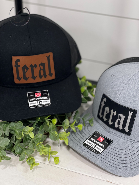 Adult Feral Patch Snapback Hat