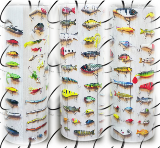 Fishing Lures 20oz Skinny Tumbler