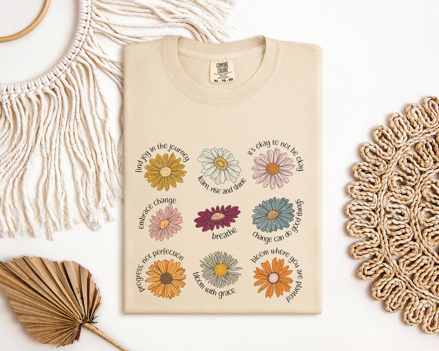 Inspirational Wild Flowers Graphic Tee