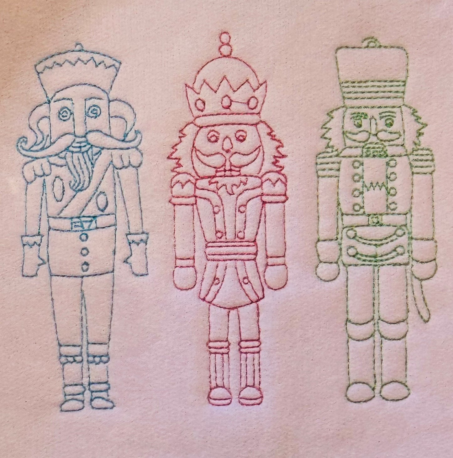 Nutcracker Embroidered Sweatshirt