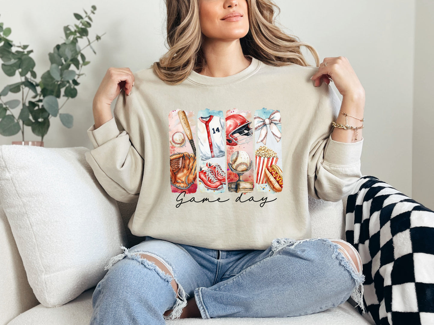 Game Day Baseball Sweatshirt