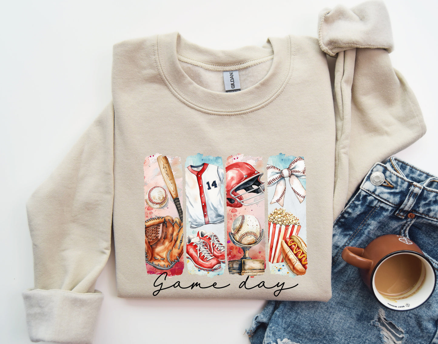 Game Day Baseball Sweatshirt