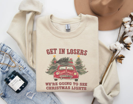 Going To See Christmas Lights Sweatshirt