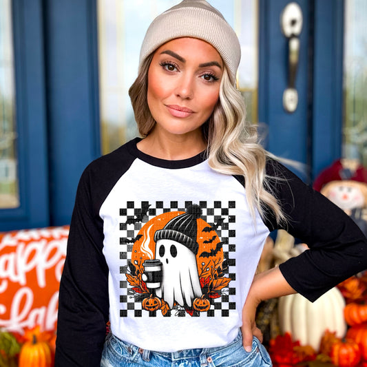 Halloween Retro Ghost - Tee