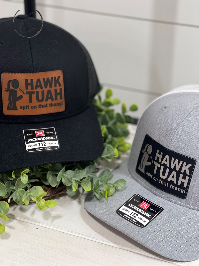 Adult Hawk Tuah, Spit On That Thang! Patch Snapback Hat