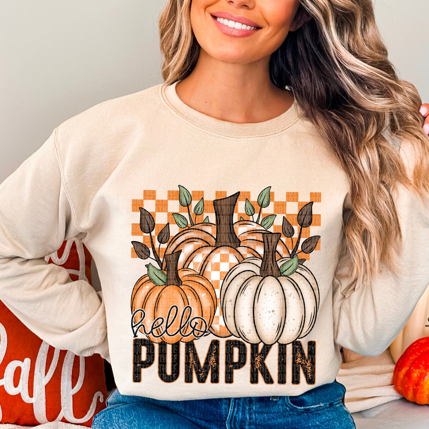 Hello Pumpkin Trio - Sweatshirt