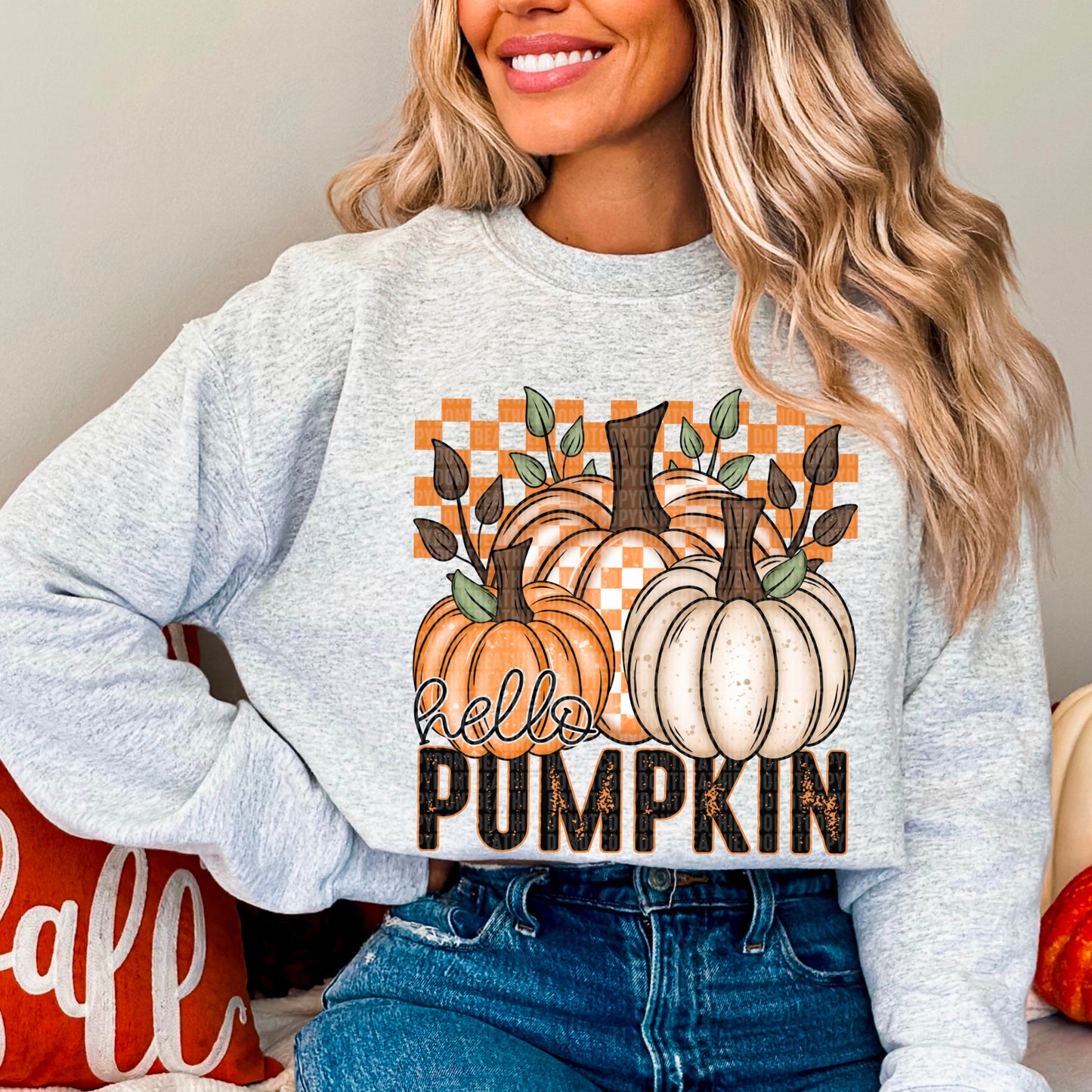 Hello Pumpkin Trio - Sweatshirt