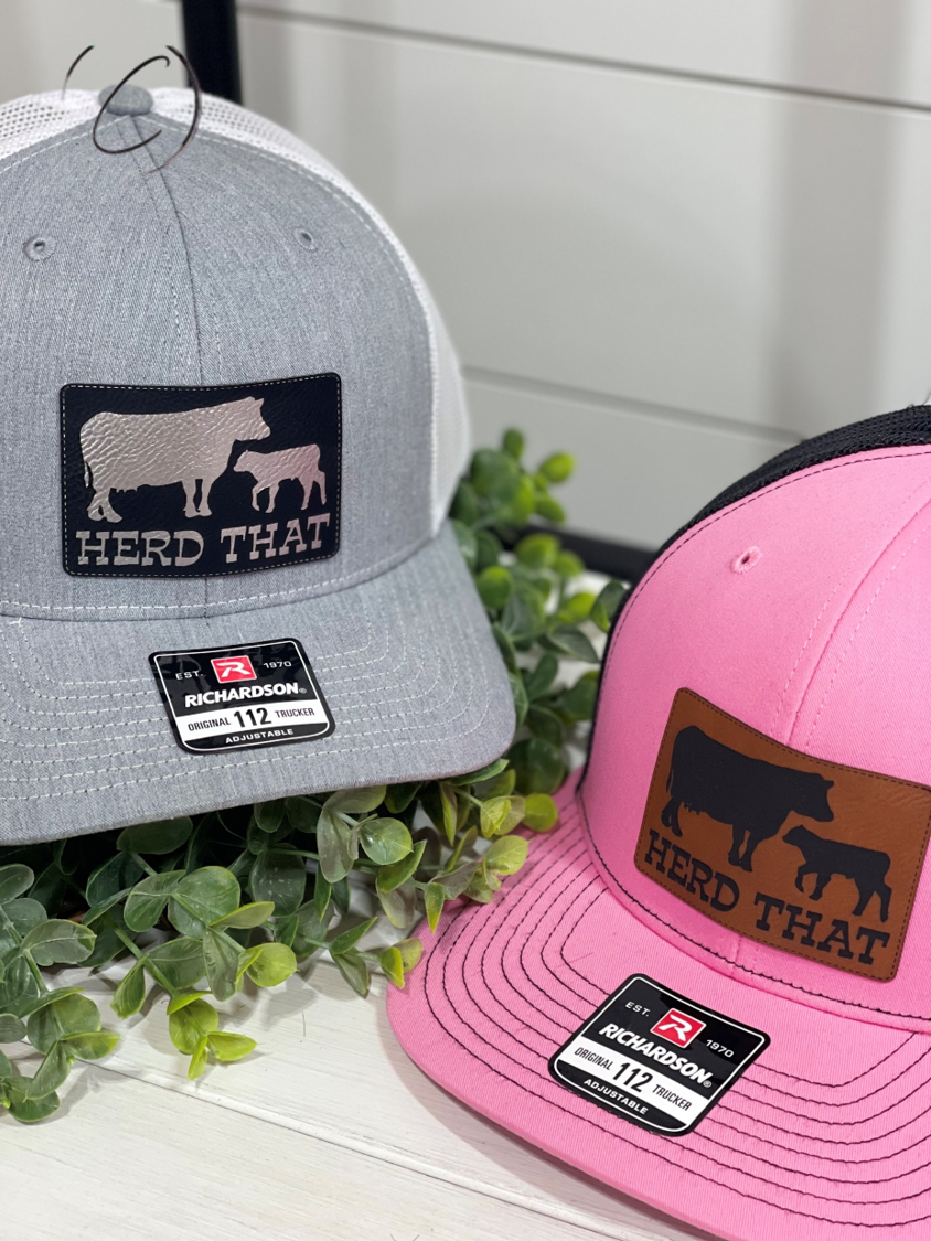 Adult Herd That Cattle Patch Snapback Hat