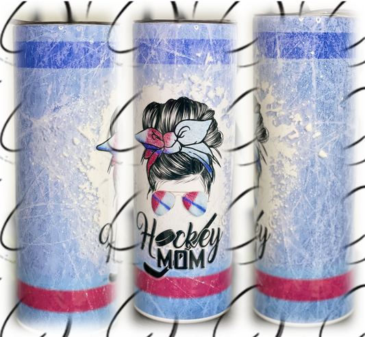 Hockey Mom 20oz Skinny Tumbler