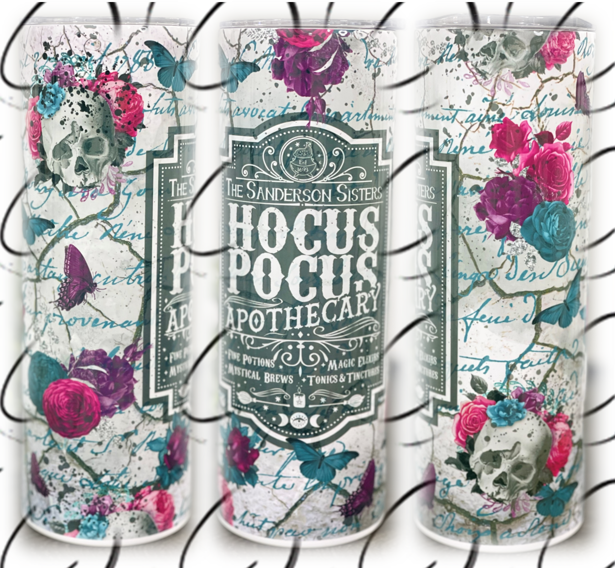 Hocus Pocus Apothecary 20oz Skinny Tumbler