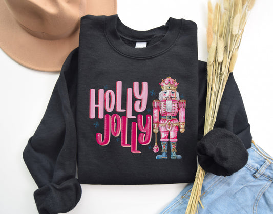 Holly Jolly Nutcracker Sweatshirt