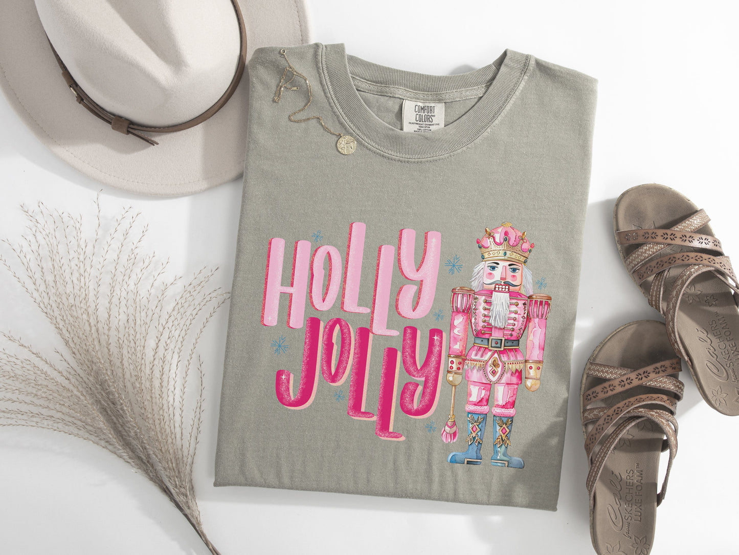 Holly Jolly Nutcracker Graphic Tee