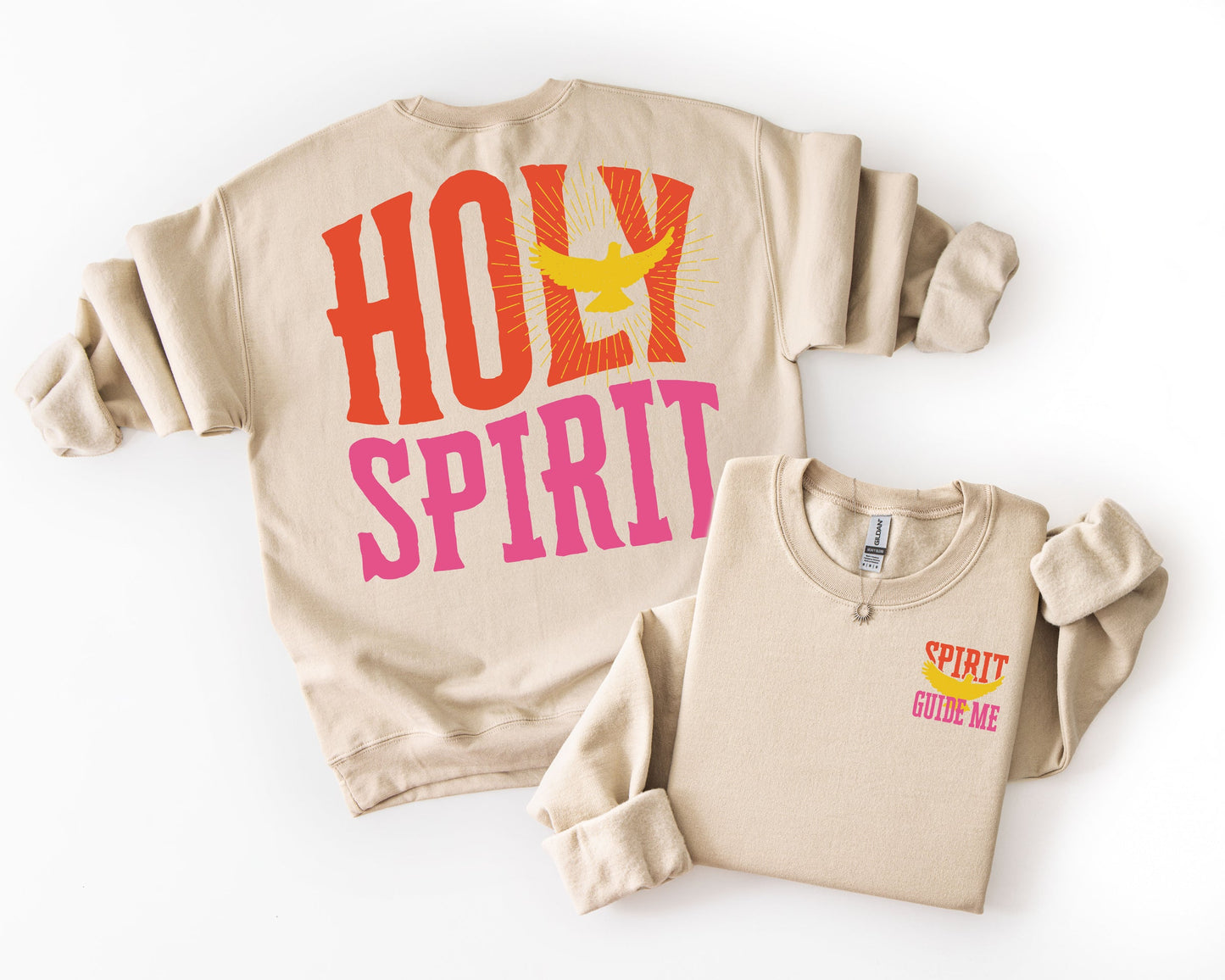 Holy Spirit Guide Me | Graphic Sweatshirt or Tee | Religious Everyday Wear