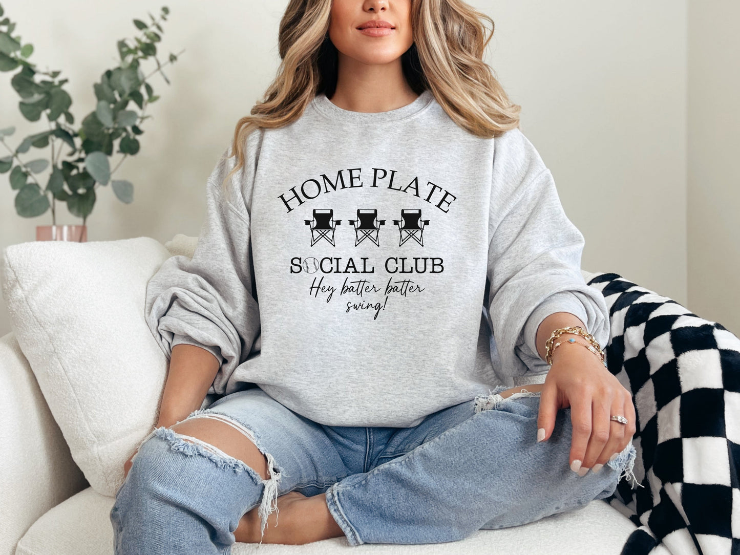 Home Plate Social Club Sweatshirt