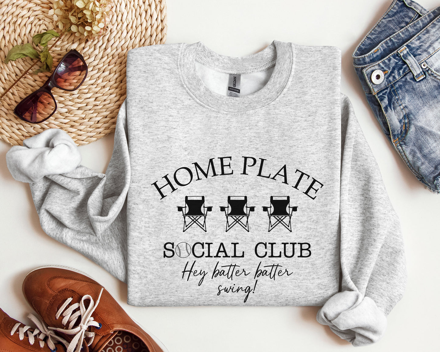Home Plate Social Club Sweatshirt