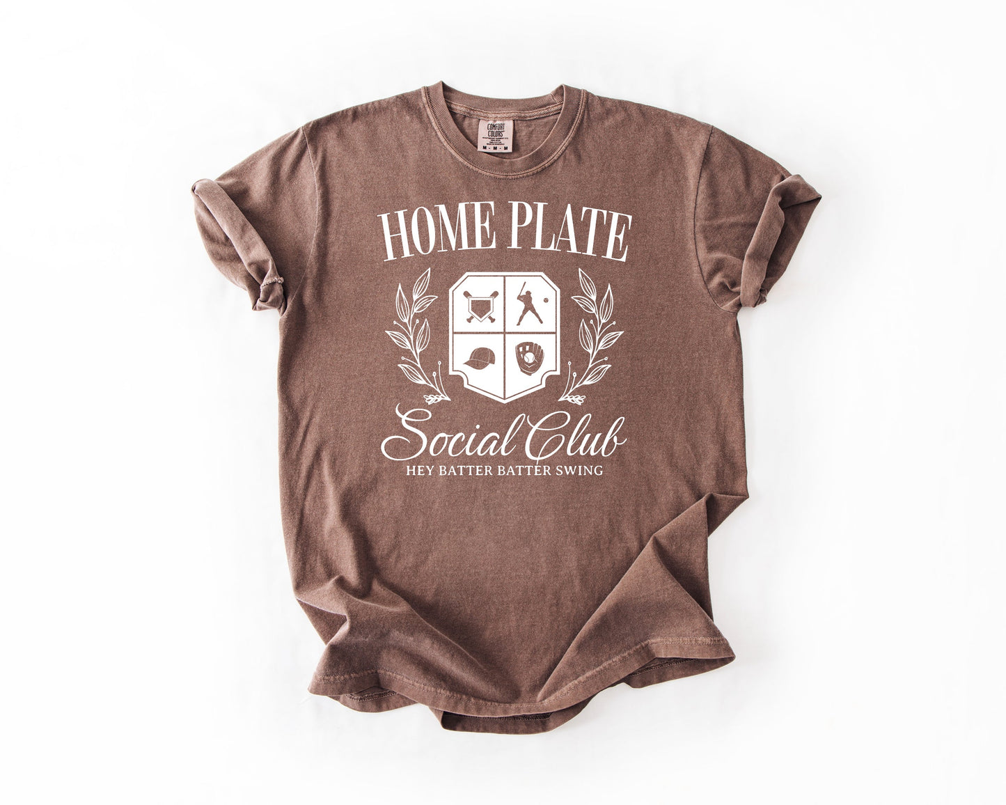 Home Plate Social Club | Graphic Tee | Baseball Sports