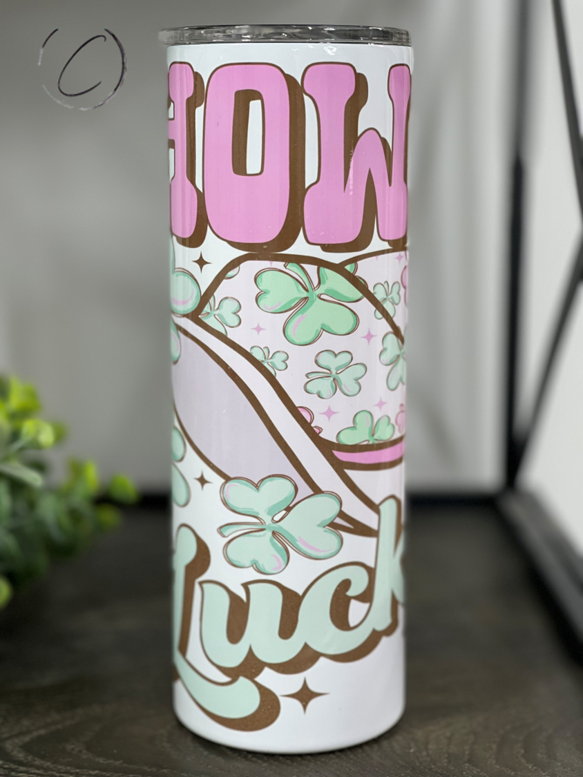 Howdy Go Lucky 20oz Skinny Tumbler