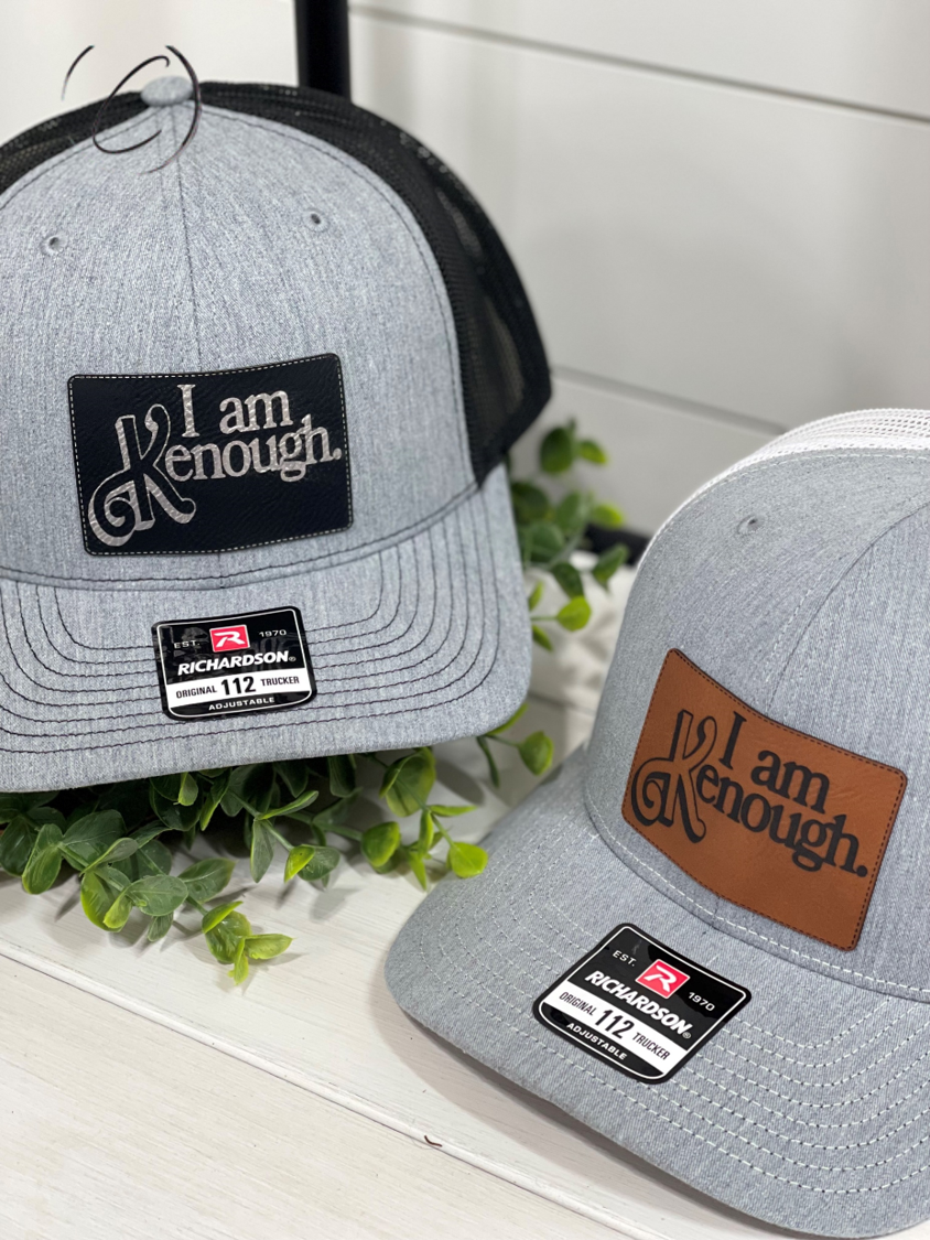 Adult I Am Kenough Patch Snapback Hat