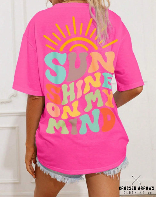 Sunshine on my mind tee