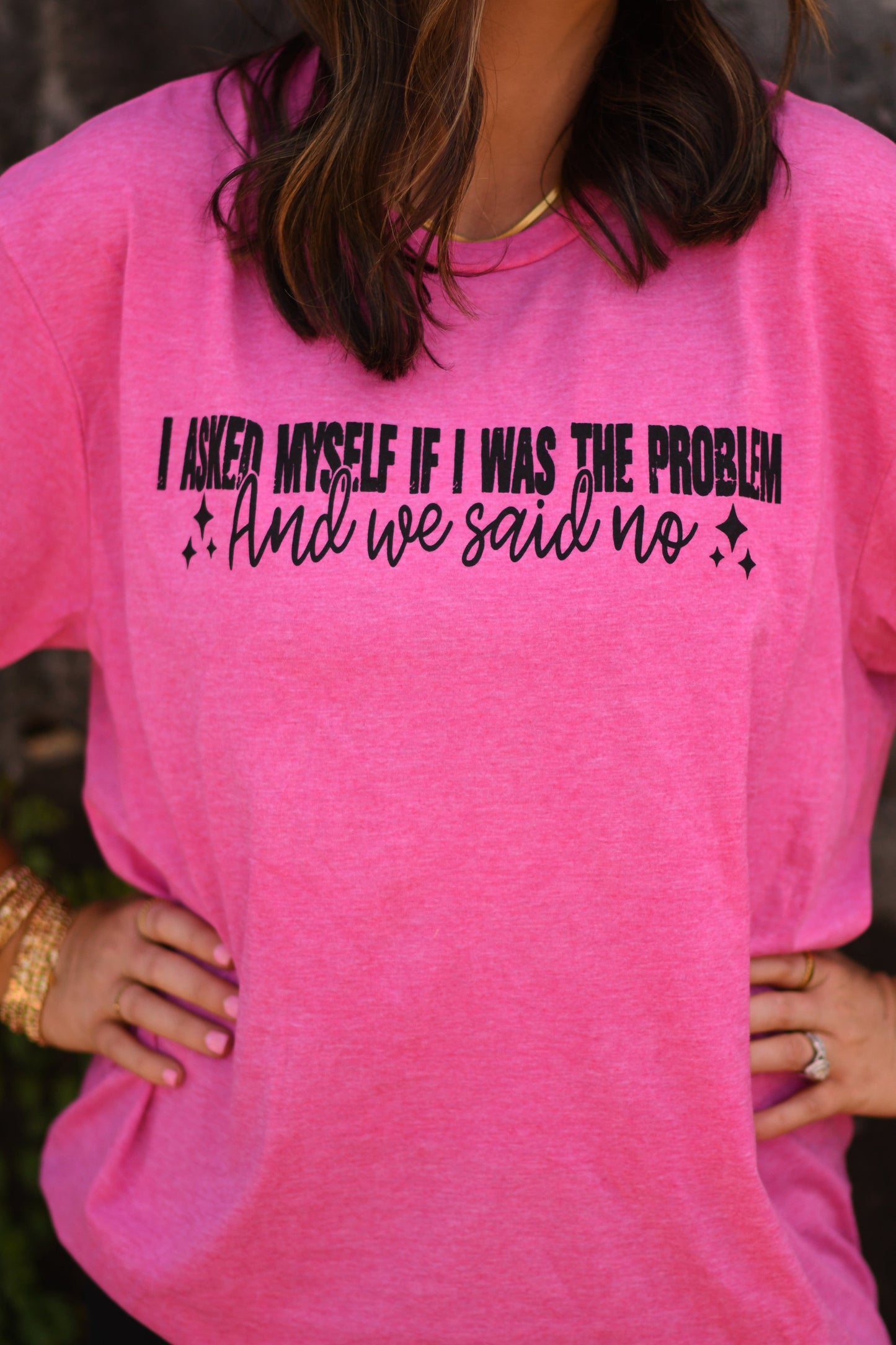 **SALE** RTS I Asked Myself If I Was The Problem and We Said No Tee