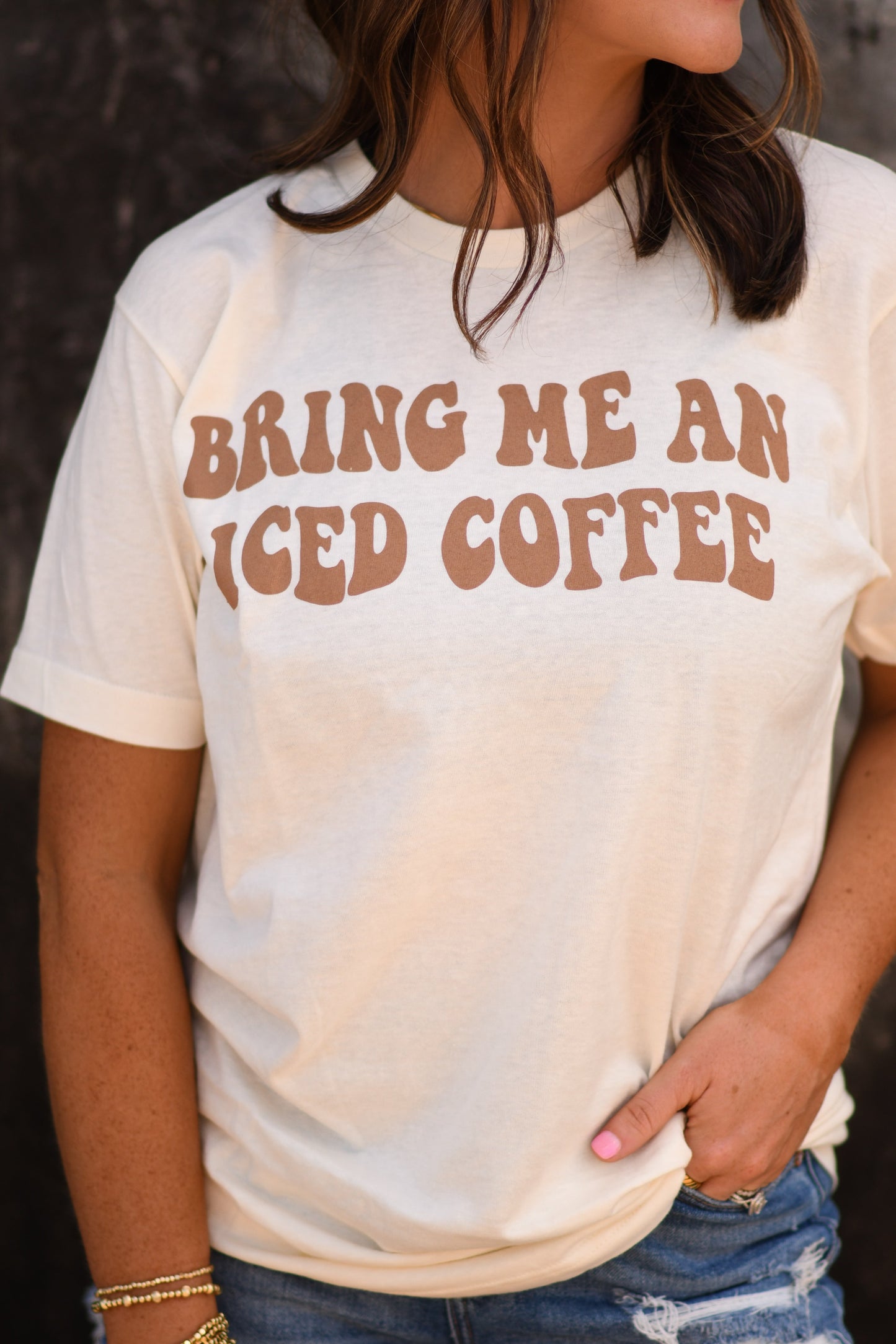 **SALE** RTS Bring Me An Iced Coffee Tee