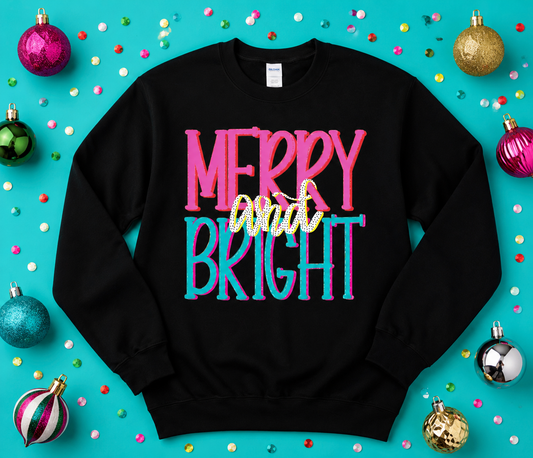 Merry and Bright Sweatshirt *CIJ SPECIAL*