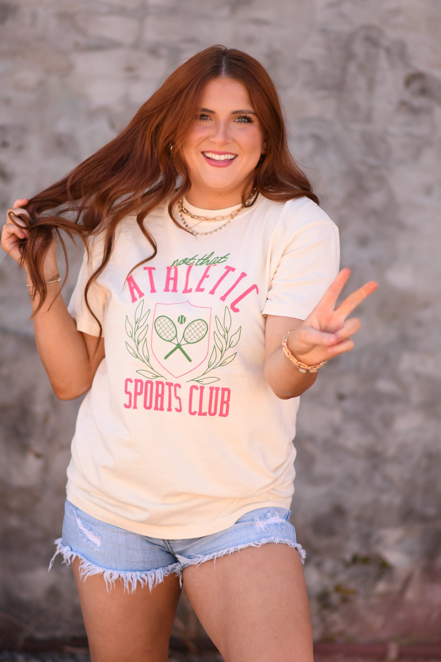 Not That Athletic Sports Club Tee