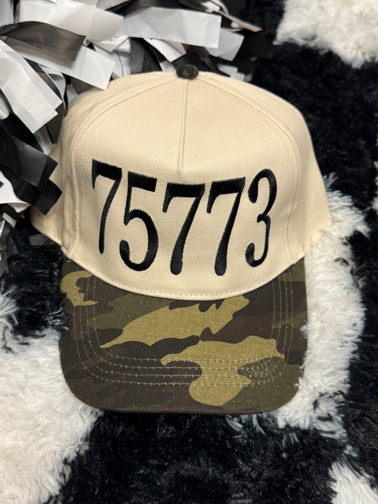 Custom Two-Tone Embroidered Hat