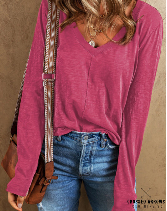 Rosey long sleeve top