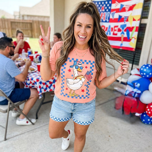 Silly goose patriot Graphic T Shirt