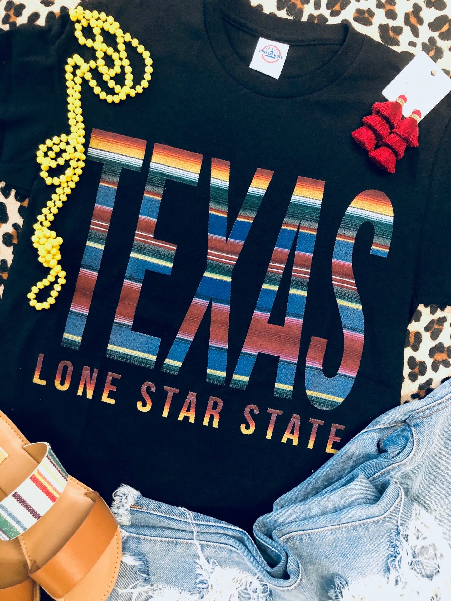 Serape Texas Tee