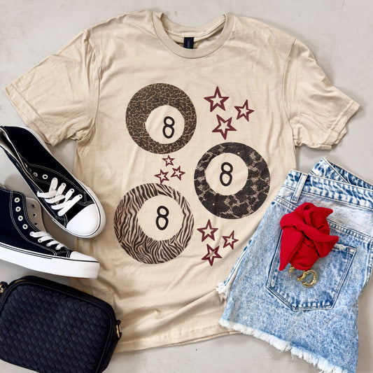 8 Ball Graphic Tee