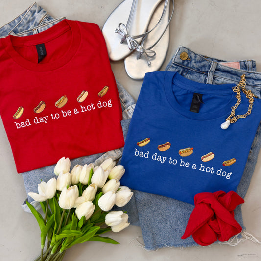 Bad Day To Be A Hot Dog Tee