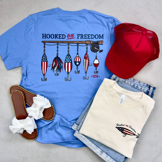 Hooked on Freedom Tee - RTS