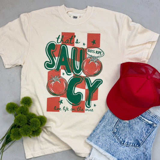 That's Saucy Tee