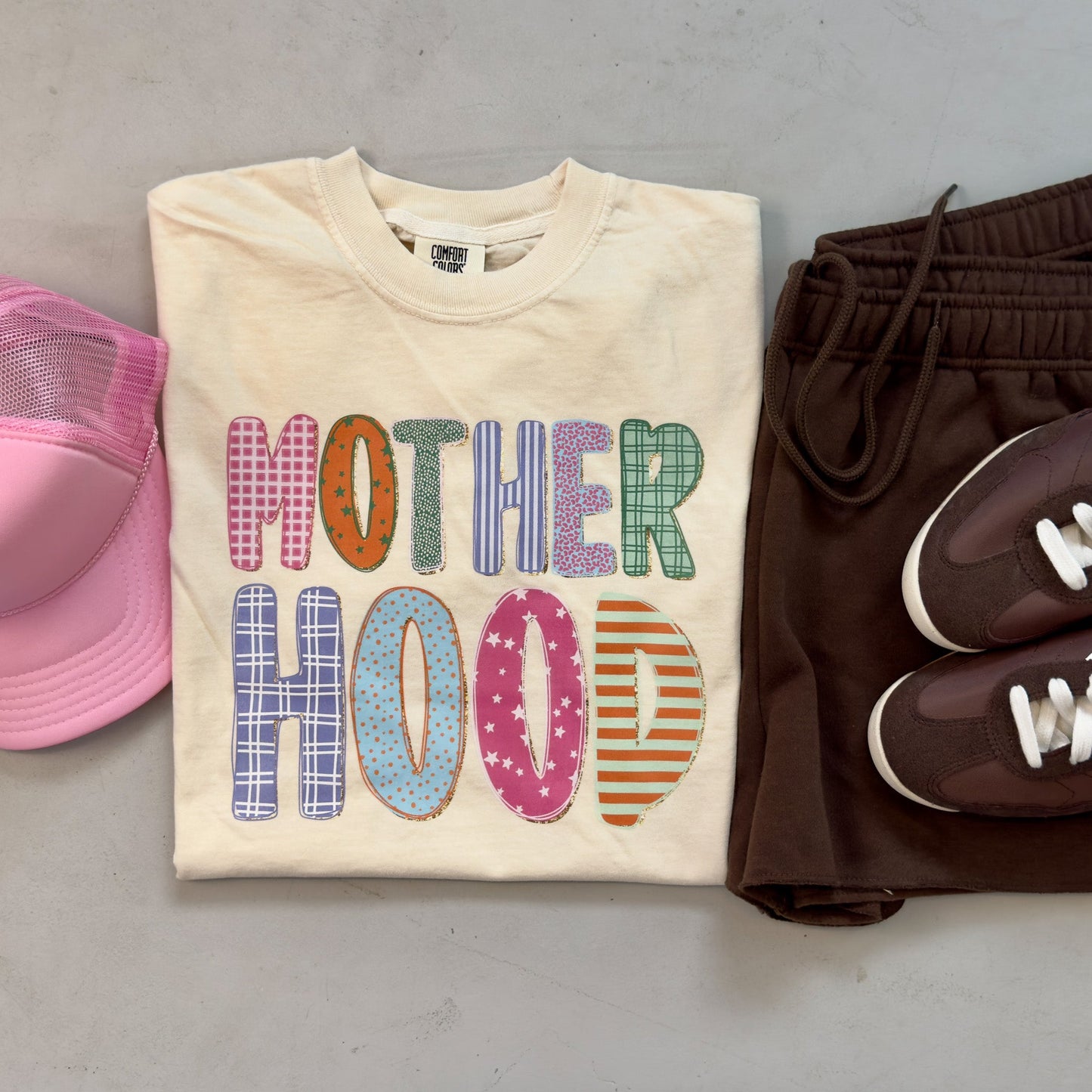 Motherhood Patchwork Tee