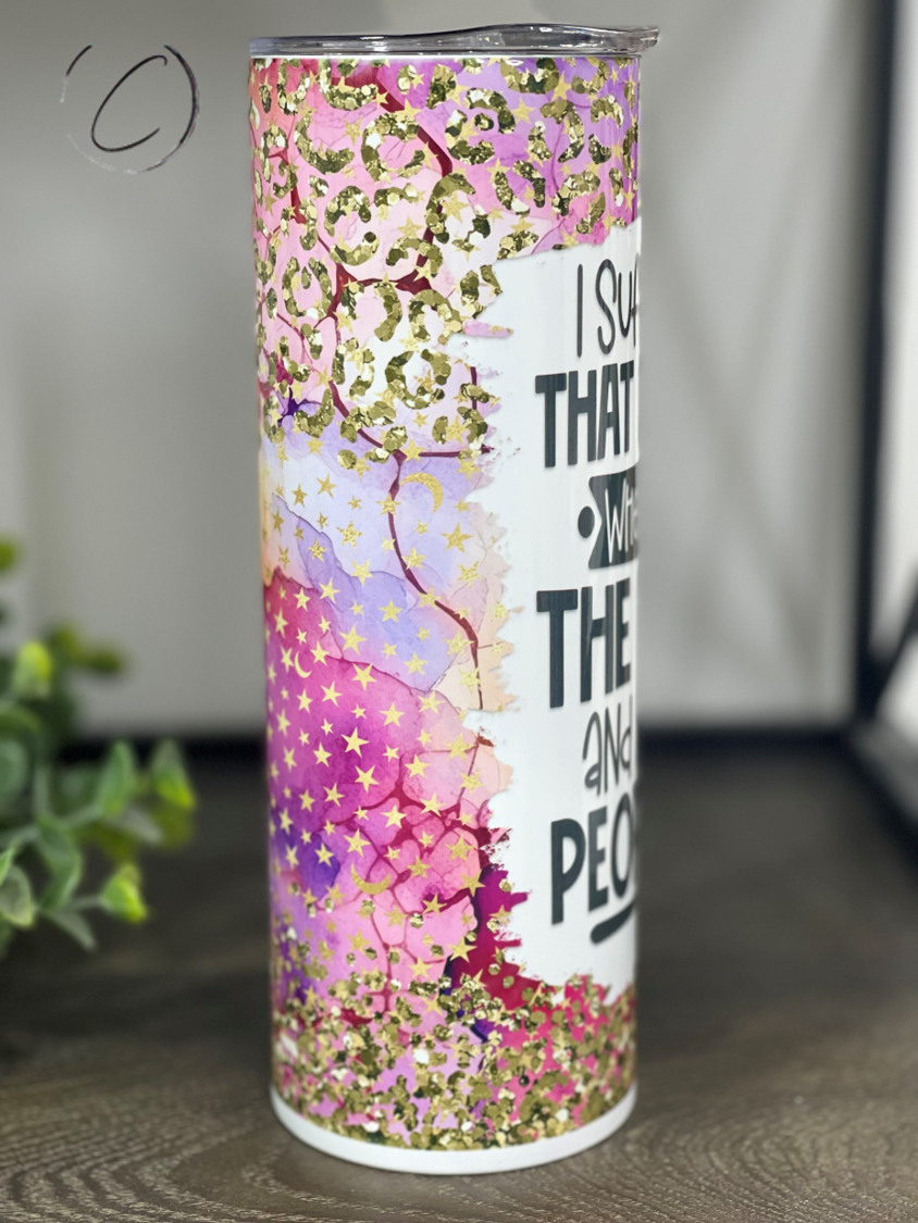 I Suffer From I Speak The Truth 20oz Skinny Tumbler