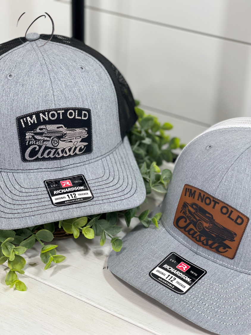 Adult I'm Not Old, I'm Classic Patch Snapback Hat