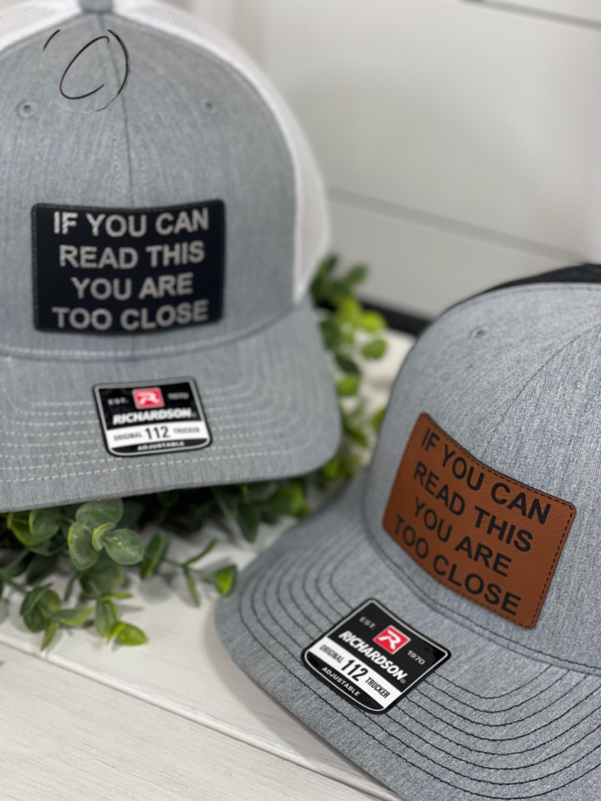 Adult If You Can Read This... Patch Snapback Hat