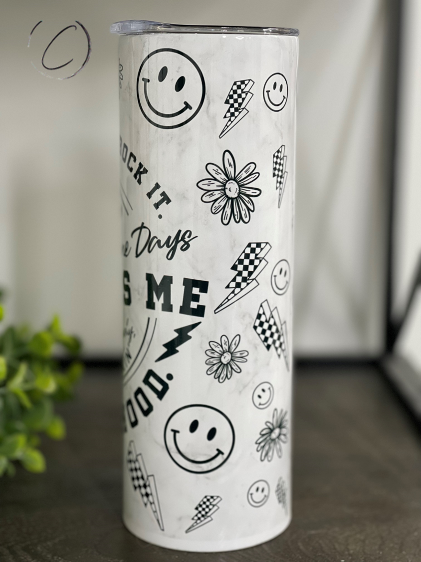 It Rocks Me, Motherhood 20oz Skinny Tumbler