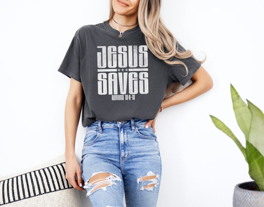 Jesus Saves Graphic Tee