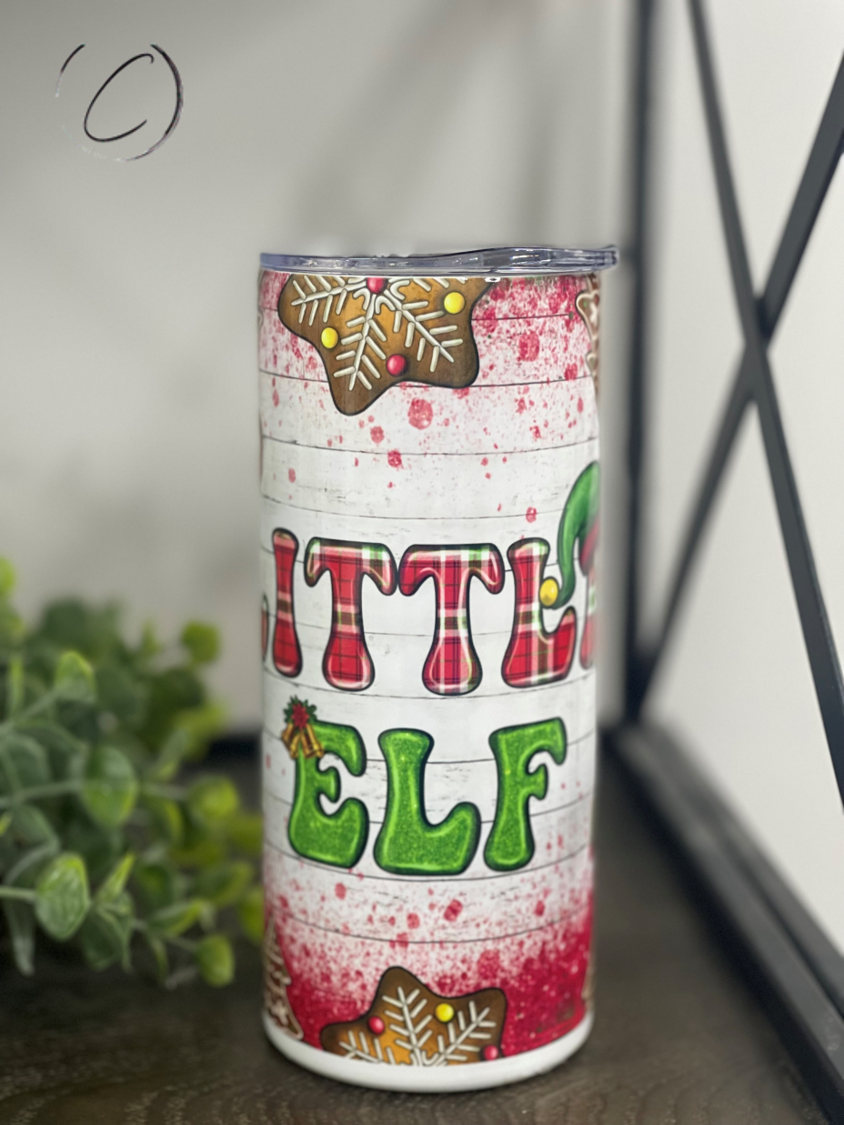 Little Elf 15oz Kids Skinny Tumbler