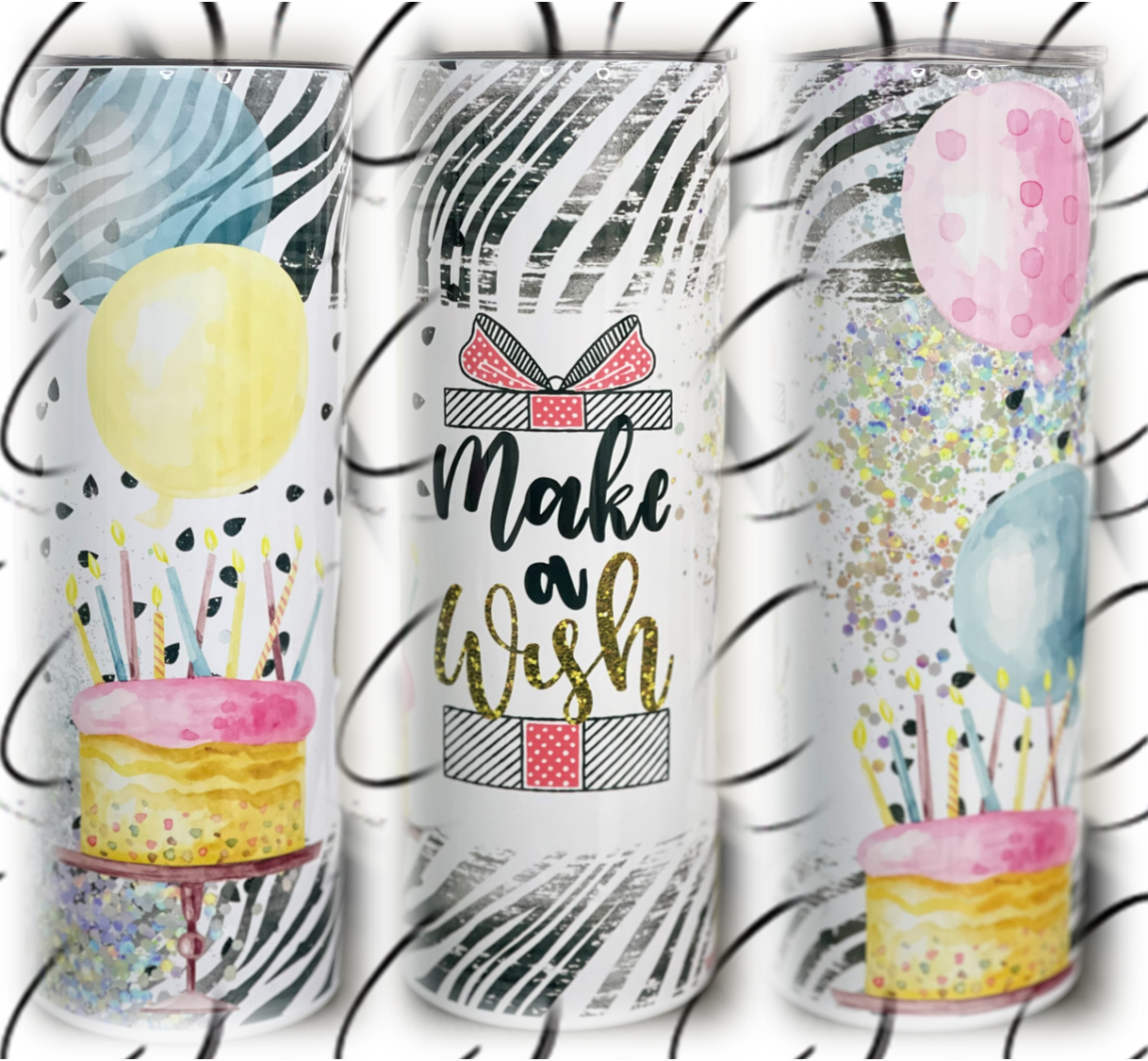 Make A Wish 20oz Skinny Tumbler