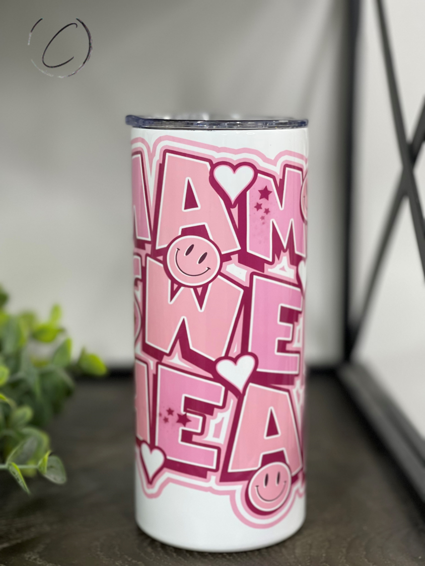 Mama's Sweet Heart 15oz Kids Skinny Tumbler