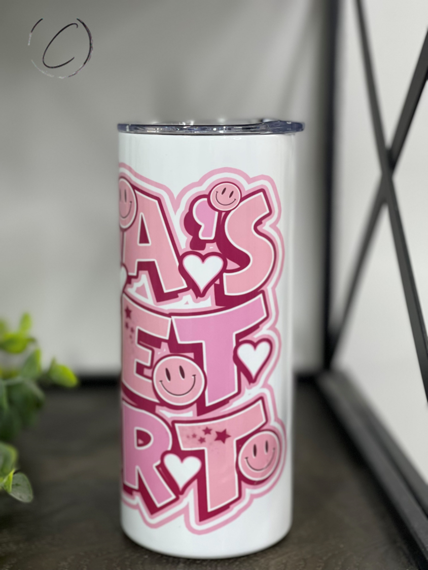 Mama's Sweet Heart 15oz Kids Skinny Tumbler